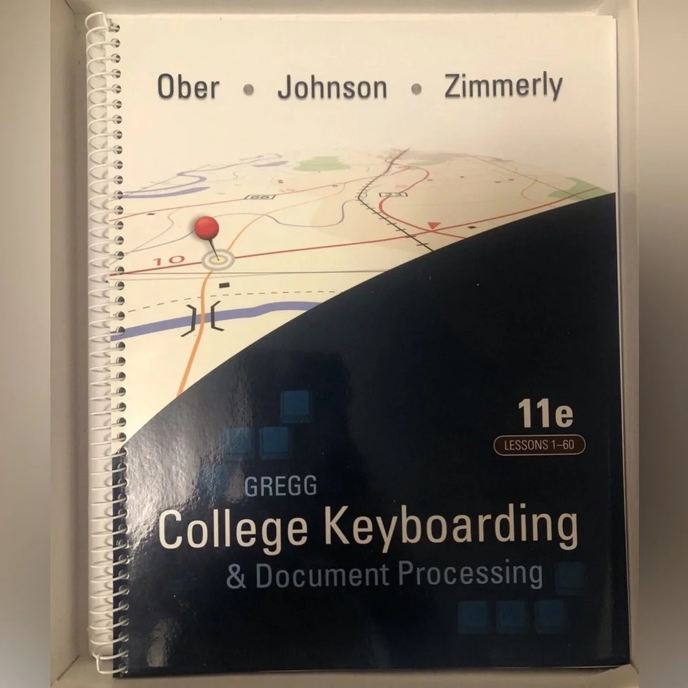 GREGG COLLEGE KEYBOARDING & DOCUMENT PROCESSING, GDP + By Ober Scot Ph.d. VG